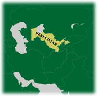 Uzbekistan Map