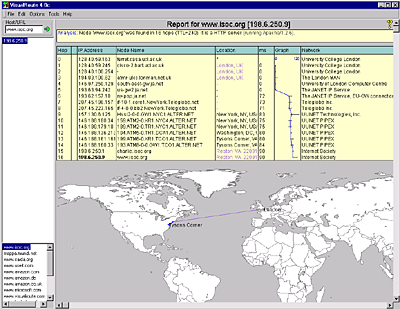 VisualRoute Screenshot